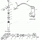 H1258A89E Parts Breakdown Tilt Cylinder, Trim Cylinder, Motor & Pu...