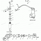 H1258F89C Parts Breakdown Tilt Cylinder, Trim Cylinder, Motor & Pu...