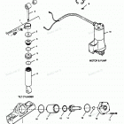 H1258M89B Parts Breakdown Tilt Cylinder, Trim Cylinder, Motor & Pu...