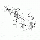 H1258P89B Swivel Bracket And Stern Brackets Models With Power Trim