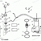 H1508A89A Tilt Cylinder - Motor And Pump