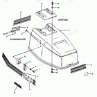 H0504H88C Engine Cover Bayliner Models