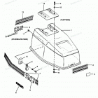 H0504H88D Engine Cover Bayliner Models