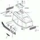 H0507F88D Engine Cover Bayliner Models