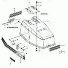 H0507L88C Engine Cover Bayliner Models