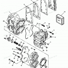 H0507S88D Cylinder Block, Head And Exhaust Chest Cover