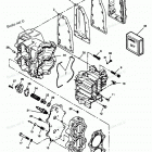 H0508V88C Cylinder Block, Head And Exhaust Chest Cover
