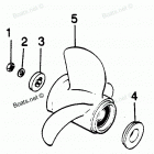 H0856I88B Flared Hub Props
