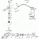 H0856N88B Parts Breakdown Tilt Cylinder, Trim Cylinder, Motor & Pu...