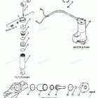 H0858F88B Parts Breakdown Tilt Cylinder, Trim Cylinder, Motor & Pu...