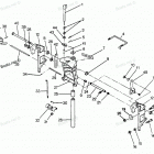 H0858F88B Swivel Bracket And Stern Brackets Models Wihout Power Tr...