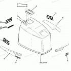 H0858T88A Engine Cover Maxum Models