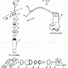 H0858T88A Parts Breakdown Tilt Cylinder, Trim Cylinder, Motor & Pu...
