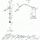 H1258L88C Parts Breakdown Tilt Cylinder, Trim Cylinder, Motor & Pu...