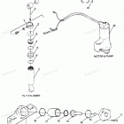H1258M88C Parts Breakdown Tilt Cylinder, Trim Cylinder, Motor & Pu...
