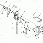 H1258M88C Swivel Bracket And Stern Brackets Models With Power Trim