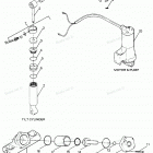 H1258T88B Parts Breakdown Tilt Cylinder, Trim Cylinder, Motor & Pu...