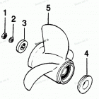H1258T88C Flared Hub Props