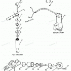 H1258X88A Parts Breakdown Tilt Cylinder, Trim Cylinder, Motor & Pu...