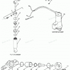 H1258X88B Parts Breakdown Tilt Cylinder, Trim Cylinder, Motor & Pu...