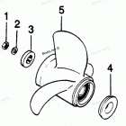 H1258X88C Flared Hub Props