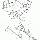 H0152S87A Tiller Handle And Throttle Linkage (84a-92b & Ser. # E00...