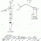 H1258V87B Parts Breakdown Tilt Cylinder, Trim Cylinder, Motor & Pu...