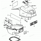 H0092F86A Top Cowl (90a Thru 92b & Ser. # E000001 Thru E127699)