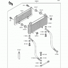Bayou 300 4X4 (KLF300-C3) Optional parts(radiator)