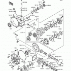Bayou 300 4X4 (KLF300-C3) Drive shaft(differential)