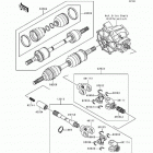 Bayou 300 4X4 (KLF300-C3) Drive shaft(front)
