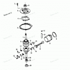 H0092X84B Crankshaft And Piston (84a Thru 87a Models)
