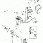 H0758H84G Motor Leg 758h2e, 758b2e, 758h3f, 758b3f Models