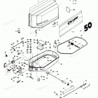 H0507R83E Engine Cover And Support Plate 503h3a, 503b3a