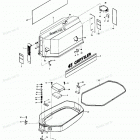 H0457B81M Engine Cover And Support Plate (model 459hoj And 459boj)