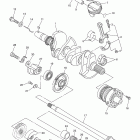 FX NYTRO MTX SE 162 FX10M62SAB/FX10M62SAL Коленчатый вал и Поршень