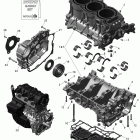 Grand Touring LE & SE 1200 XR Блок двигателя