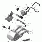 Grand Touring LE & SE 1200 XR 02- air intake manifold and throttle body _2-3