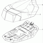 Renegade Back Country 600HOETEC Сиденье