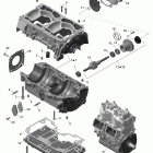 Renegade X 800R ETEC XP 01- crankcase and water pump _renegade