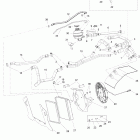 Skandic SWT 600 ACE DOHC (4-strokes) Система охлаждения