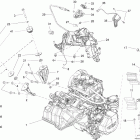Skandic SWT 600 ACE DOHC (4-strokes) Двигатель и крепление