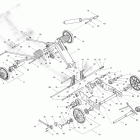 Tundra STD & Sport & LT 550F XP-LTS Задняя подвеска, задний рычаг (LT)