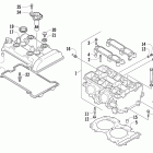 Bearcat Z1 XT GS (S2012BCNWGUSO) Orange Головка цилиндров