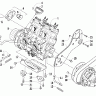 XF 800 LXR Опора двигателя и вариатор
