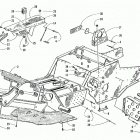 BEARCAT 440 II - 156 IN. Передняя рама, подножки и защитный кожух