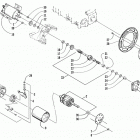 PANTERA 800 Electric start - starter motor