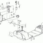 ZL 600 EFI S/N < 9915688 Gas tank and fuel pump assemblies