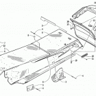 ZL 600 EFI S/N < 9915688 Шасси и задний бампер