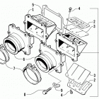 ZL 600 EFI S/N 9915688 AND UP Мощностной клапан
